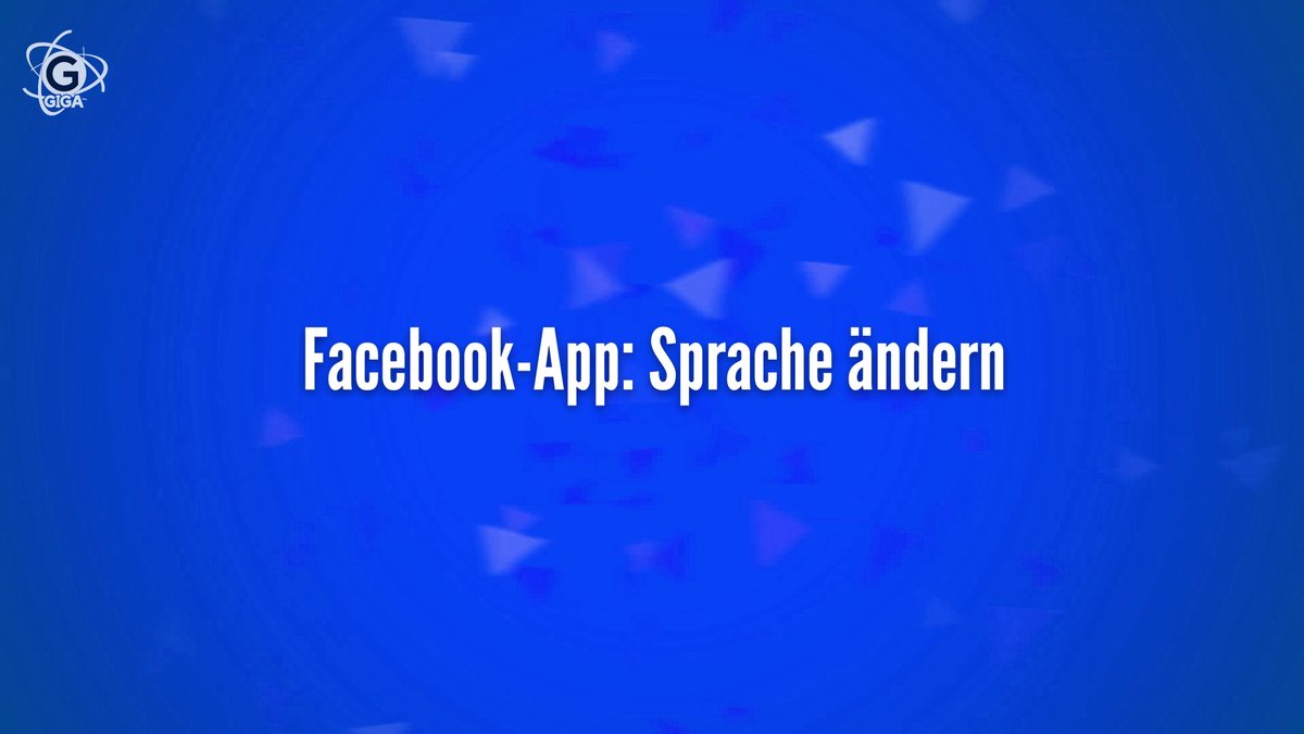 Facebook-App: So kann man die Sprache einstellen