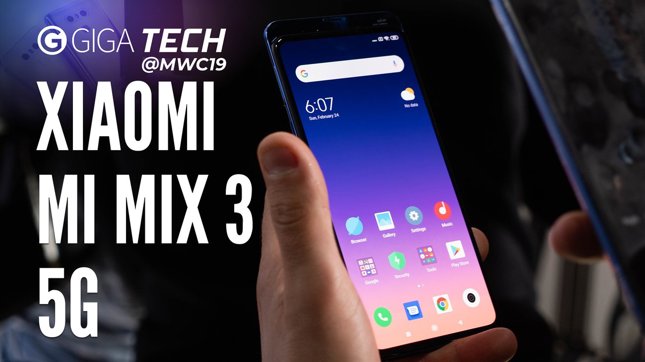 Xiaomi Mi Mix 3 5G im Hands-On: Das preiswerte 5G-Smartphone