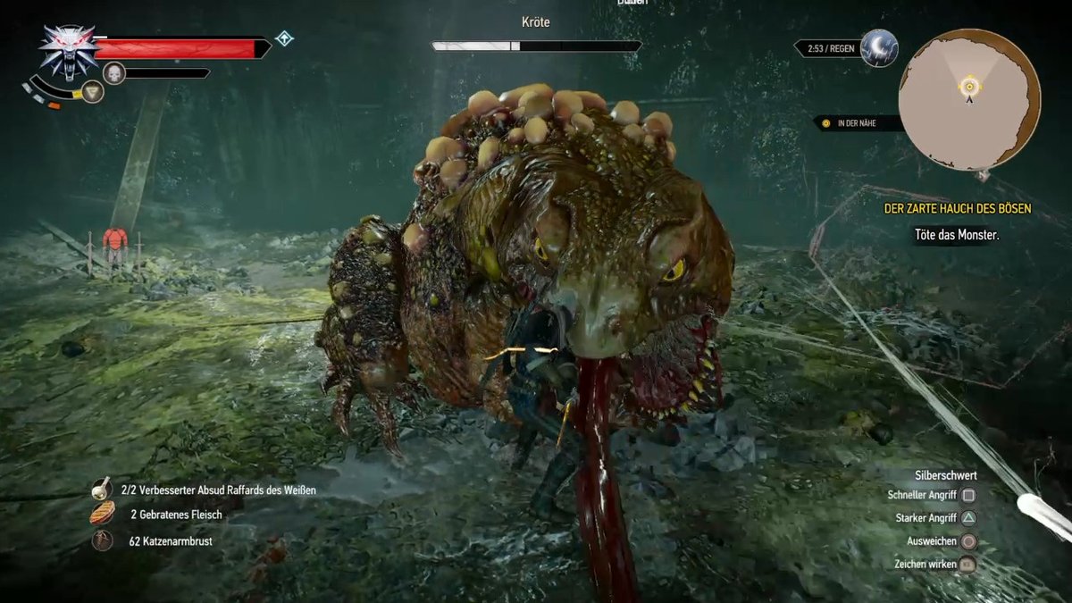 The Witcher 3: Bosskampf - Krötenprinz