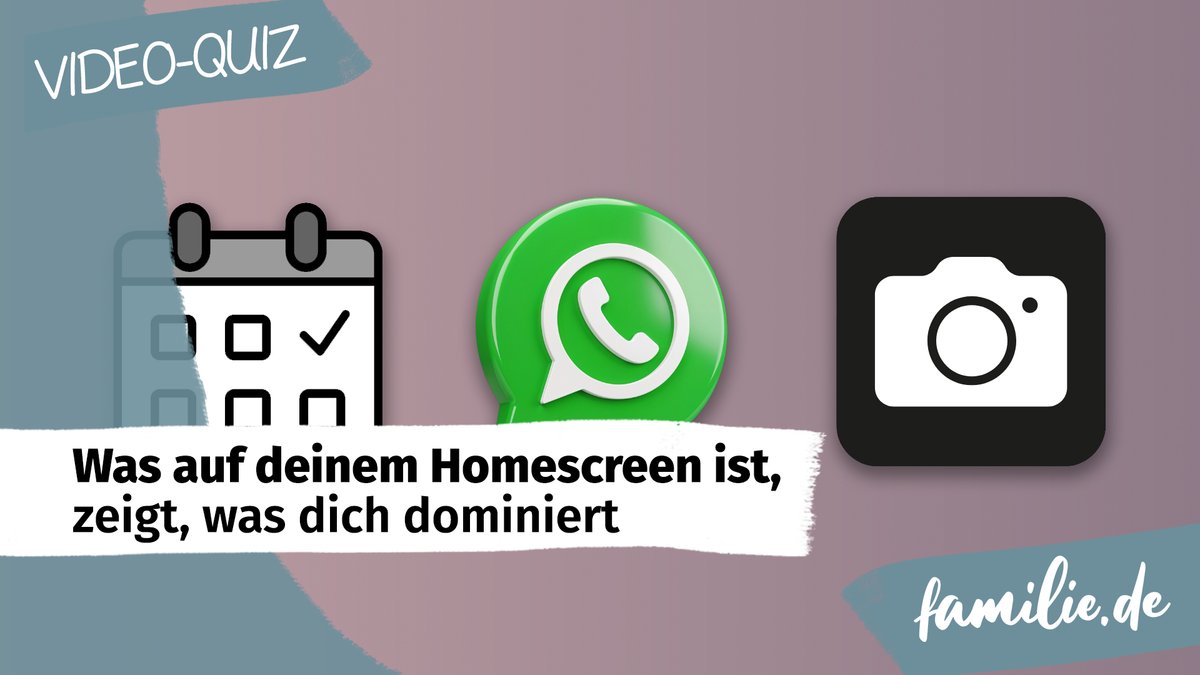 Was du auf deinem Handy-Homescreen ganz vorne hast, zeigt, was dich dominiert