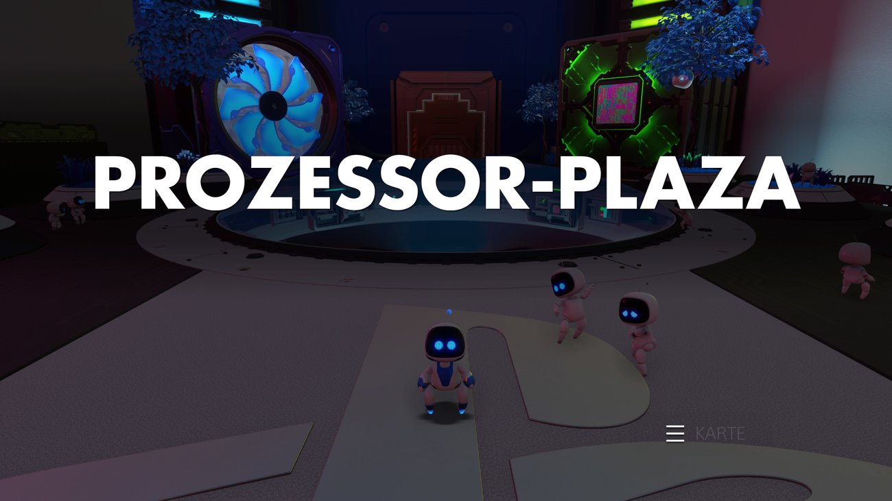 Astro's Playroom: Prozessor-Plaza - alle Puzzleteile