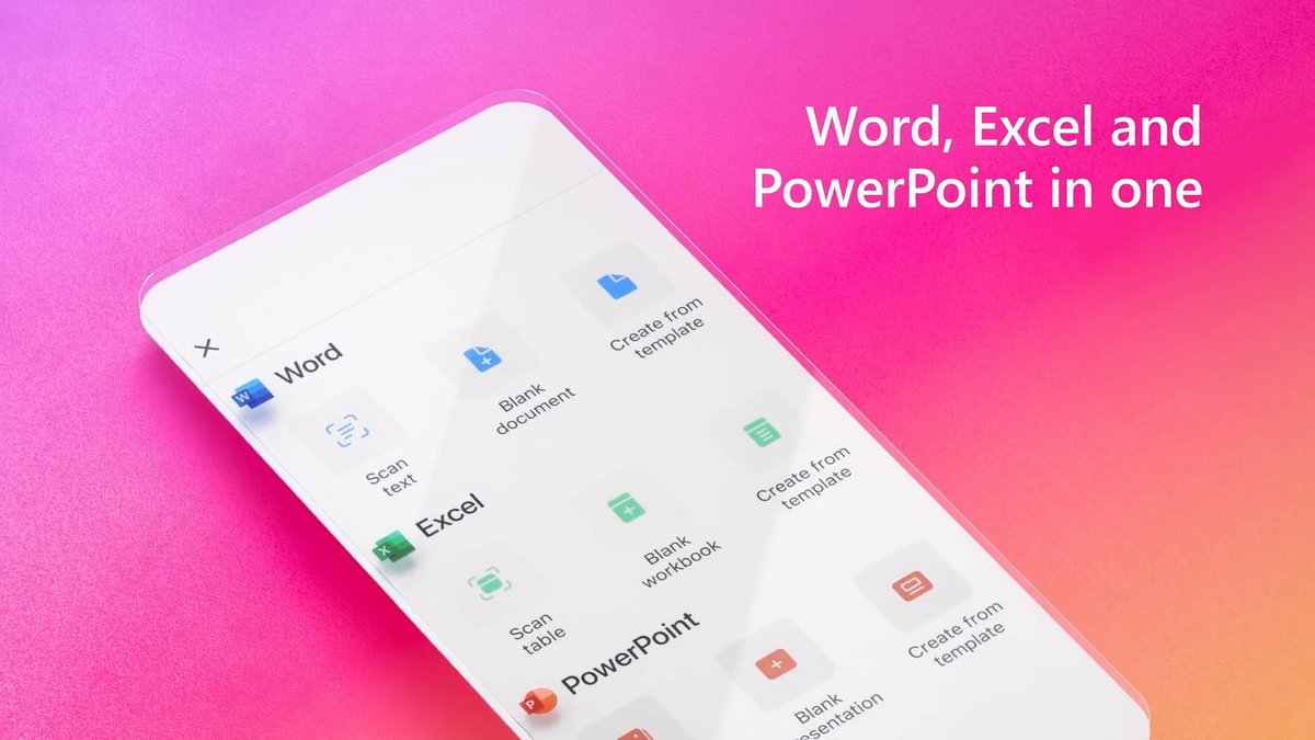Die neue Microsoft Office App für iPhone und Co. Die neue Microsoft Office App für iPhone und Co.