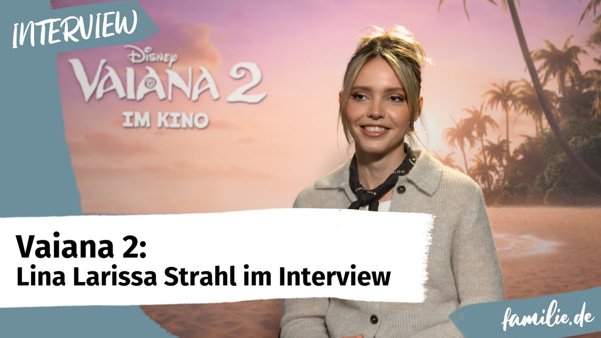 Vaiana 2: Lina Larissa Strahl im Interview