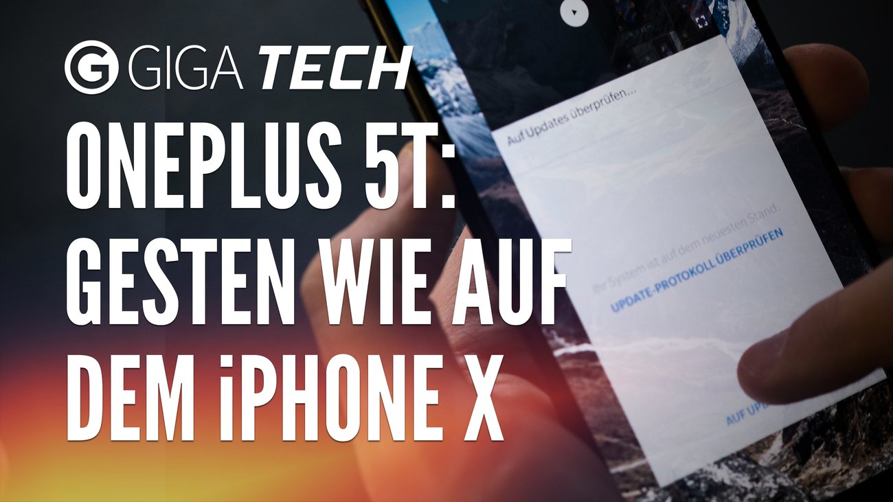 OnePlus 5T: Gesten wie auf dem iPhone X