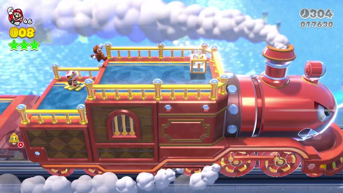 Super Mario 3D World | Welt 3-Zug (Alle Sterne & Stempel-Fundort)