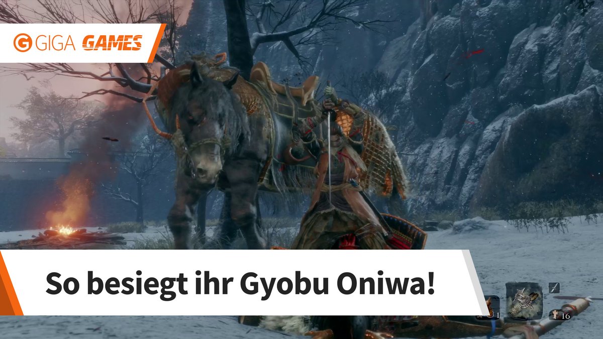 Sekiro - Shadows Die Twice: Bosskampf gegen Gyobu Oniwa