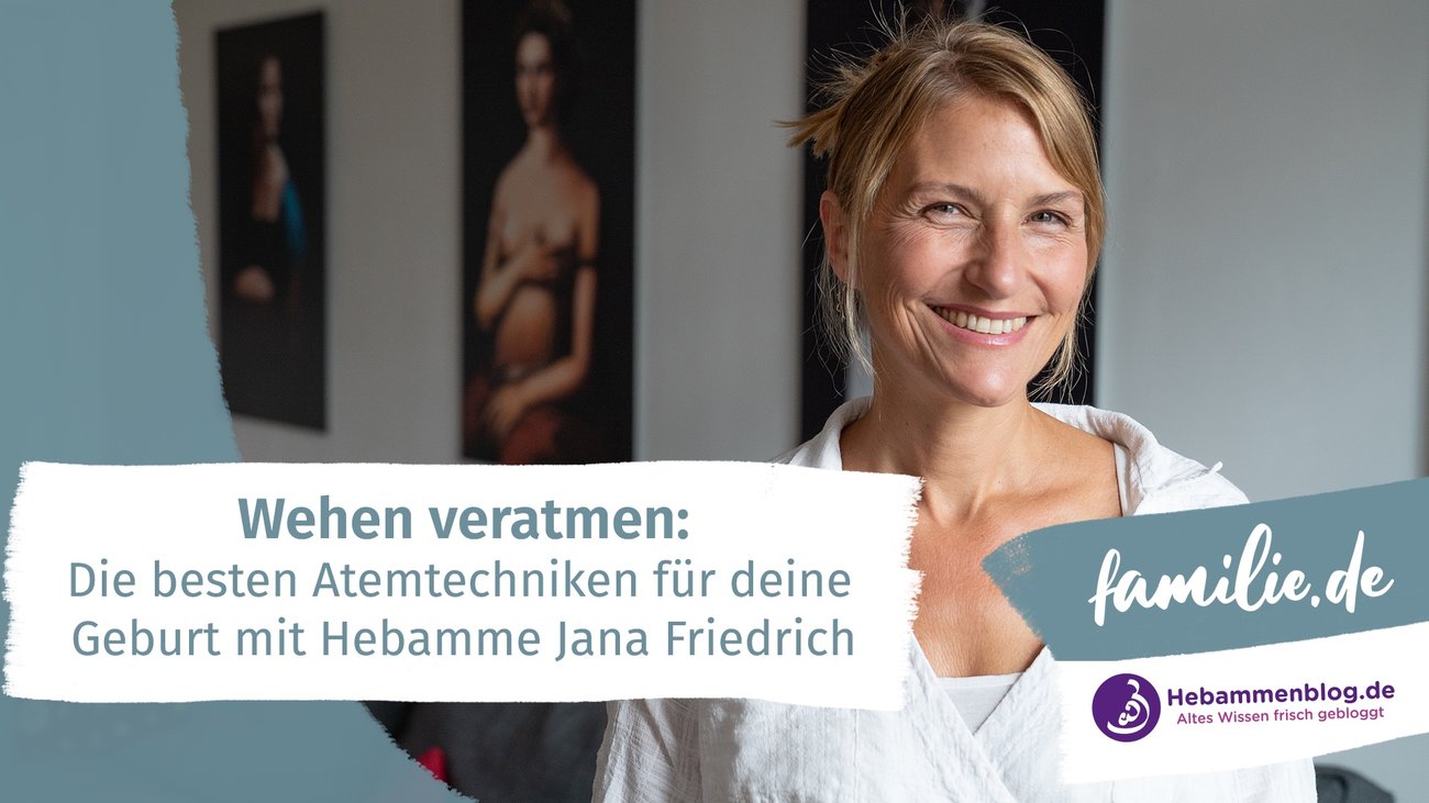 Wehen veratmen: Die besten Atemtechniken für deine Geburt mit Hebamme Jana Friedrich