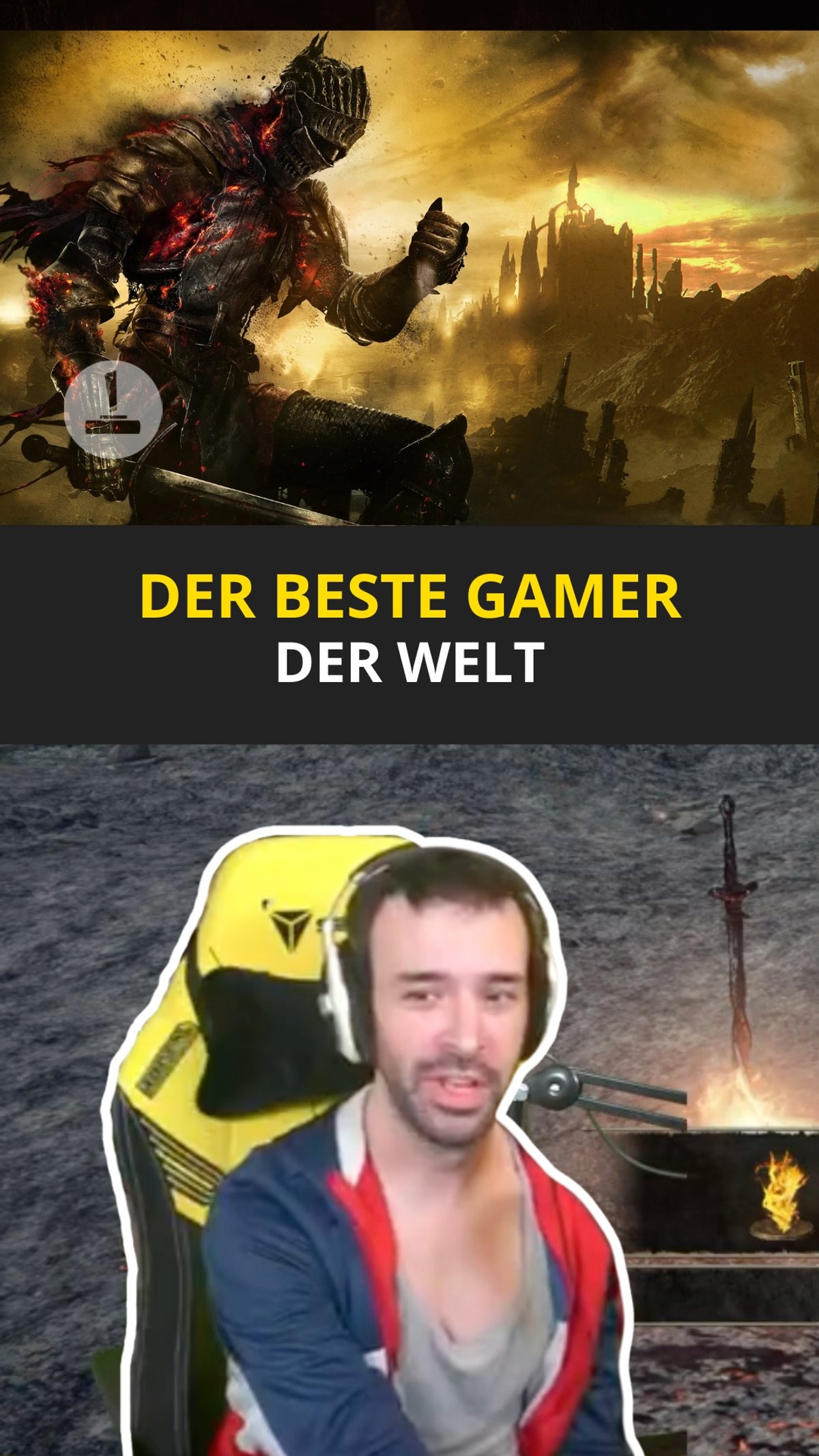 Souls No-Hit Level 1 - Der beste Gamer der Welt Souls No-Hit Level 1 - Der beste Gamer der Welt