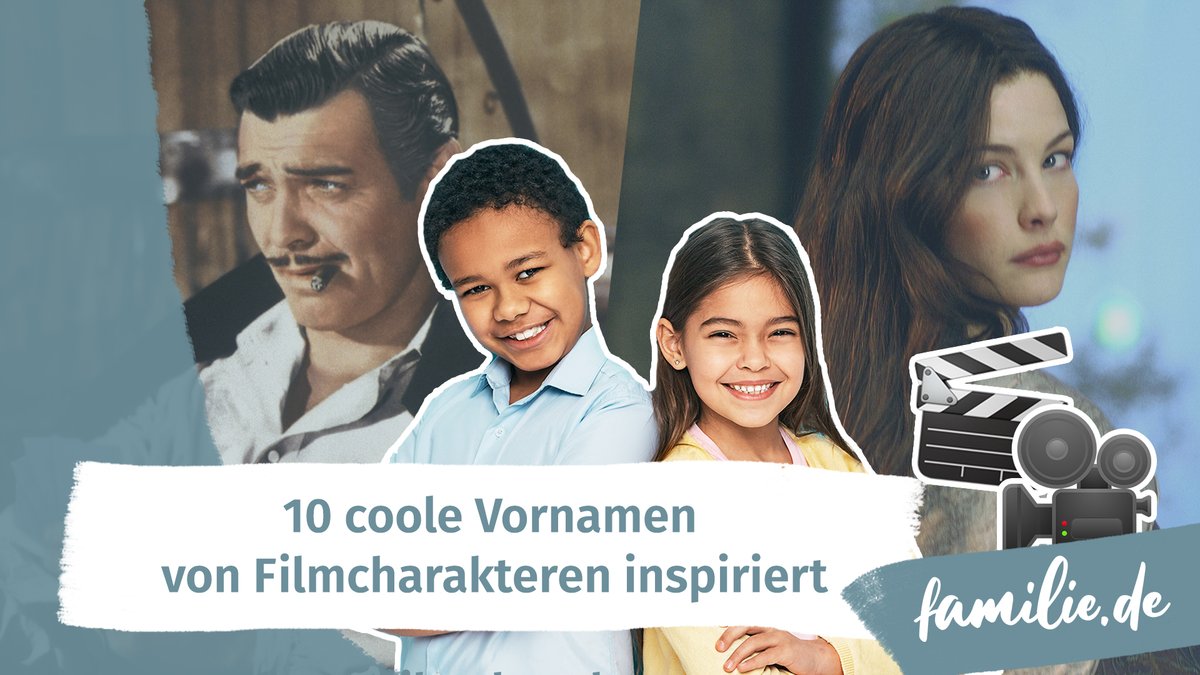 10 coole Vornamen von Filmcharakteren inspiriert
