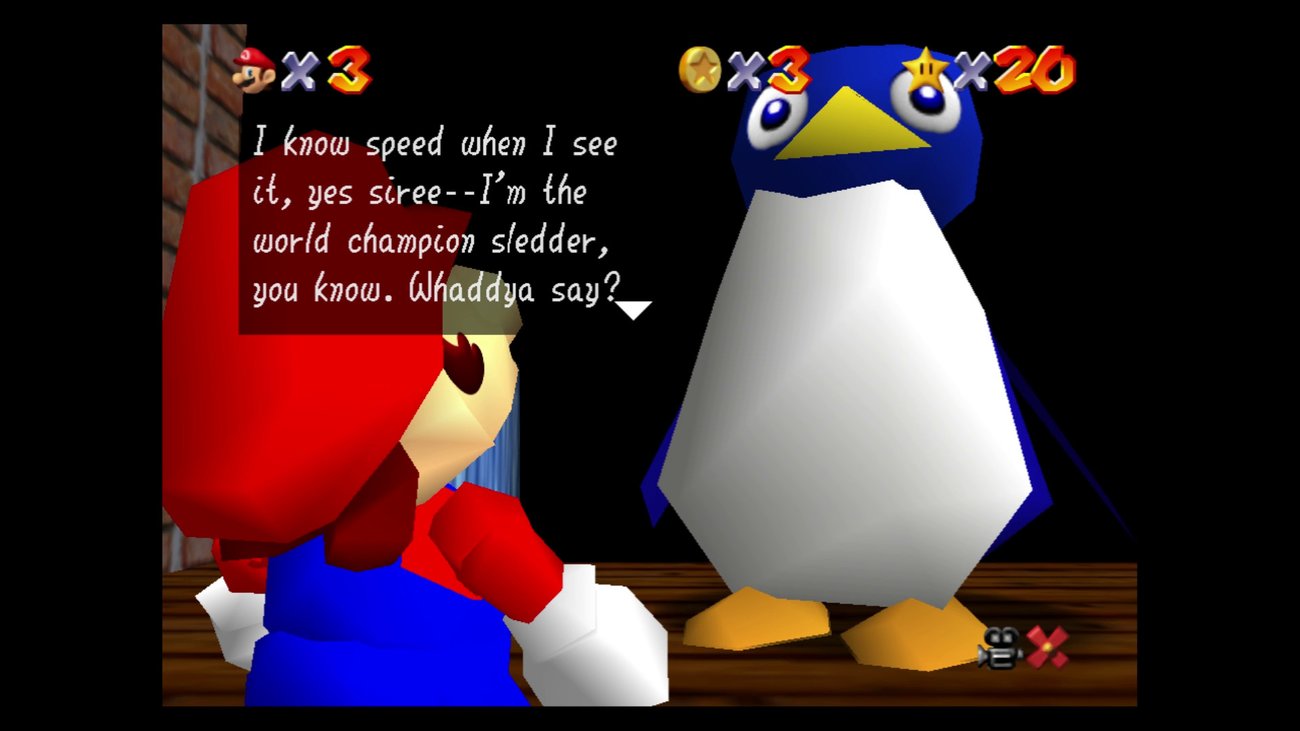 Super Mario 64 | Bibberberg Bob: Besiege den schnellen Pinguin