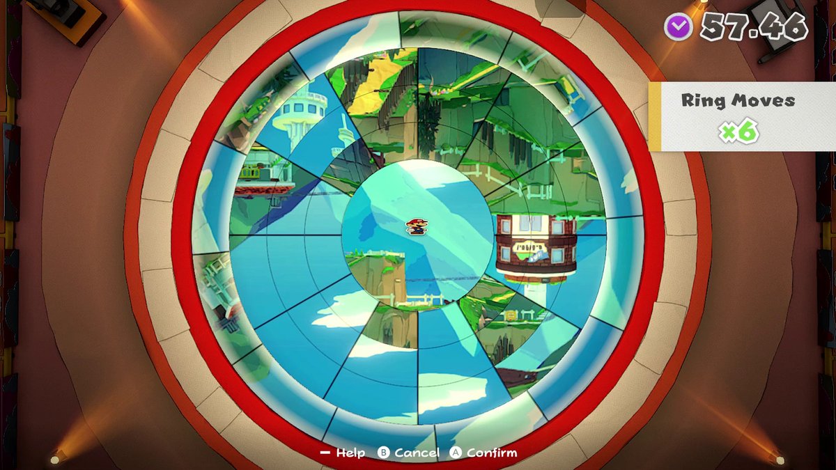 Paper Mario: The Origami King | Ringelbild auf Stufe 3 lösen Paper Mario: The Origami King | Ringelbild auf Stufe 3 lösen