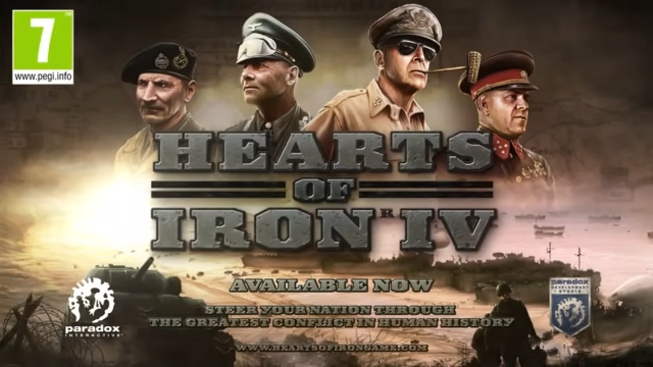 Hearts of Iron 4 - "Take Action" - Release Trailer