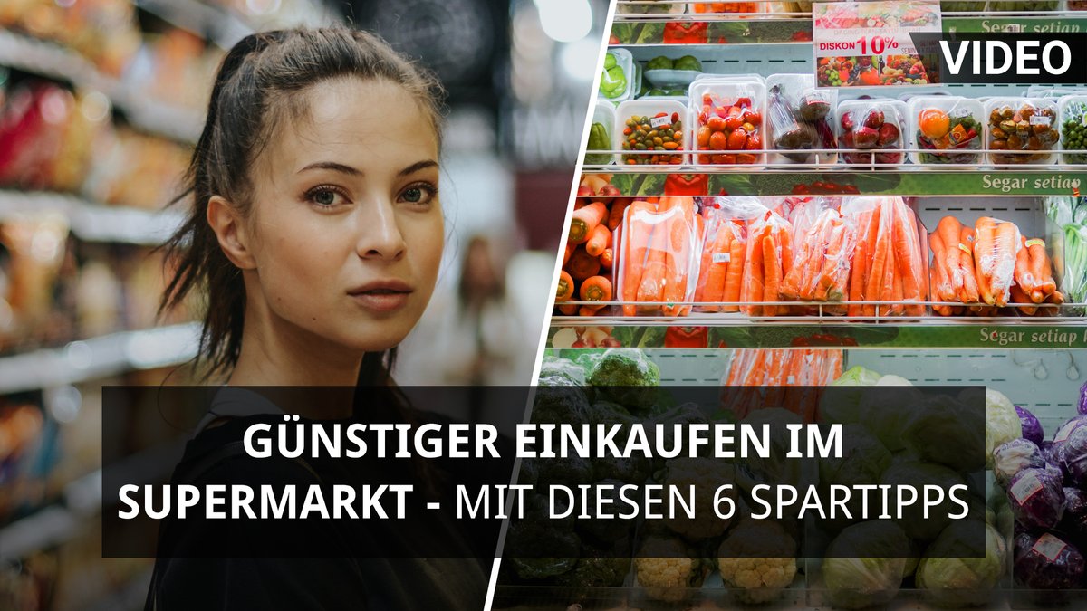 Günstiger einkaufen im Supermarkt – mit diesen 6 Spar-Tipps Günstiger einkaufen im Supermarkt – mit diesen 6 Spar-Tipps