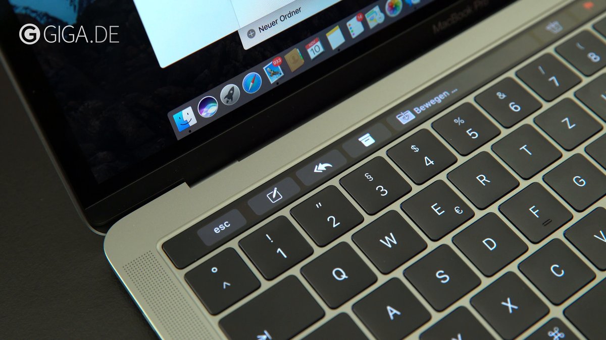 MacBook Pro 2016: Touch Bar im Test MacBook Pro 2016: Touch Bar im Test