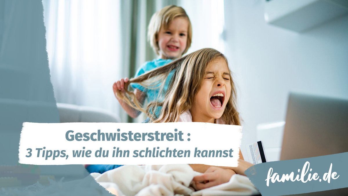 Geschwisterstreit: 3 Tipps, wie du ihn schlichten kannst Geschwisterstreit: 3 Tipps, wie du ihn schlichten kannst