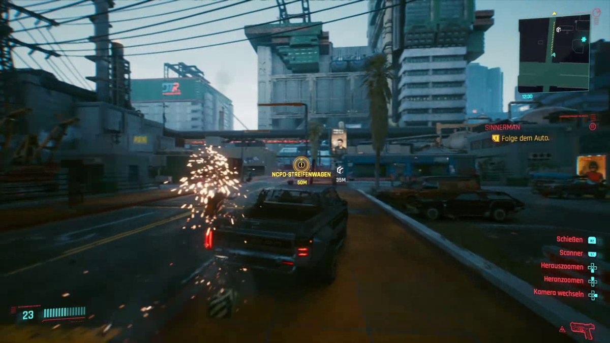 Cyberpunk 2077 | Verfolgungsjagd von Joshua Stephenson - Nebenmission "Sinnerman" Cyberpunk 2077 | Verfolgungsjagd von Joshua Stephenson - Nebenmission "Sinnerman"