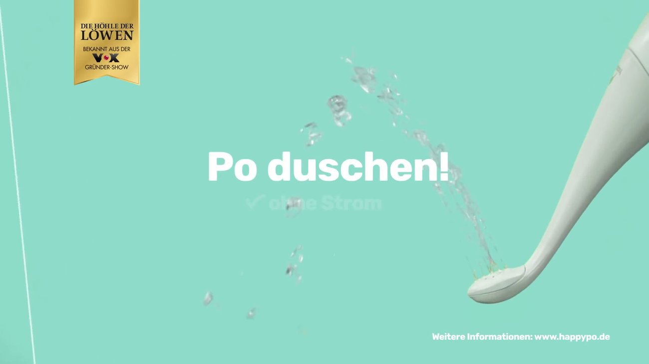 Po-Dusche: Werbevideo des Herstellers