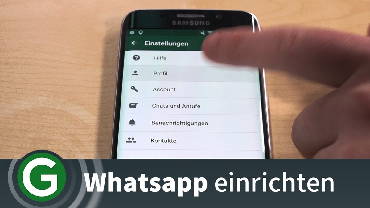 Erste Schritte in WhatsApp