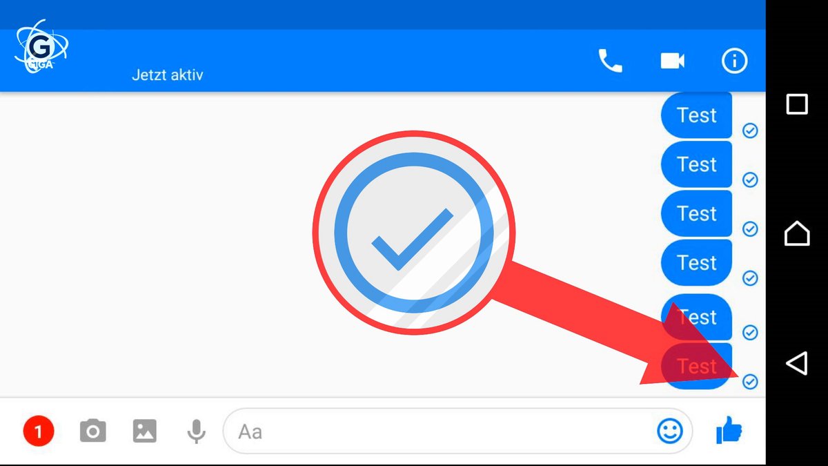 Das bedeuten die Symbole beim Facebook Messenger