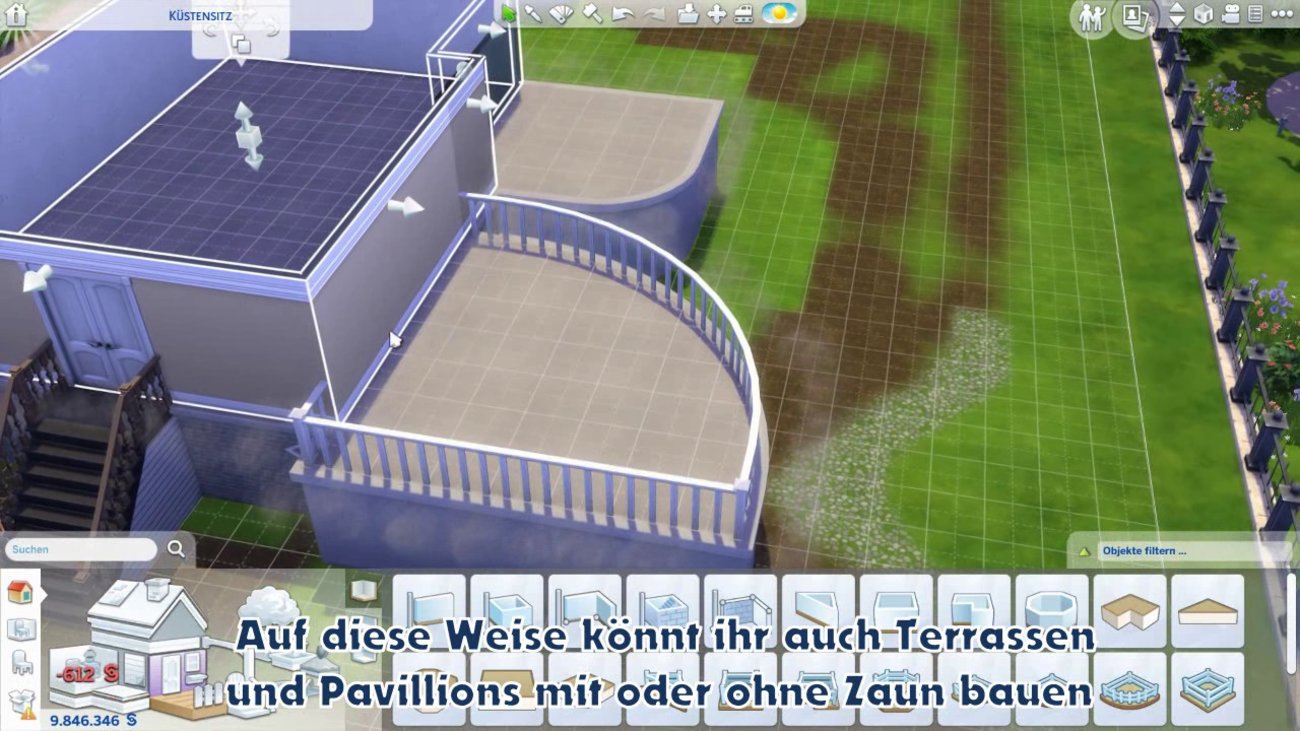 Die Sims 4 | Fundament und Terrassen bauen