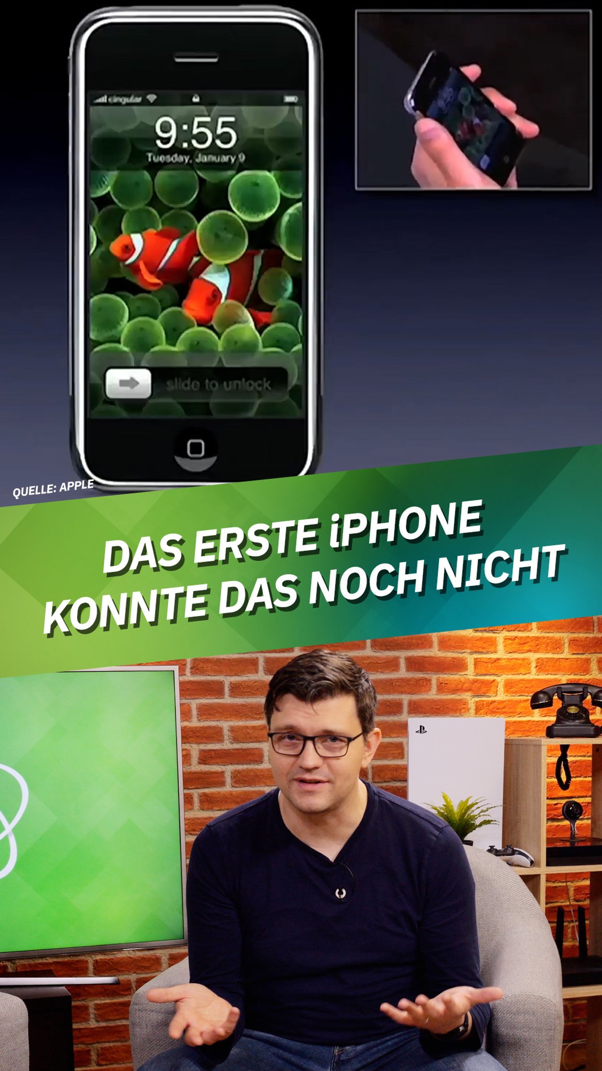 Das konnte das erste iPhone noch nicht Das konnte das erste iPhone noch nicht