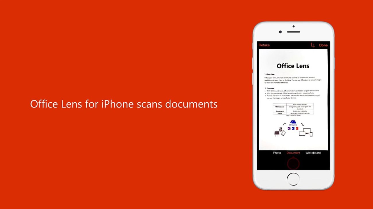 Office Lens für iOS vorgestellt