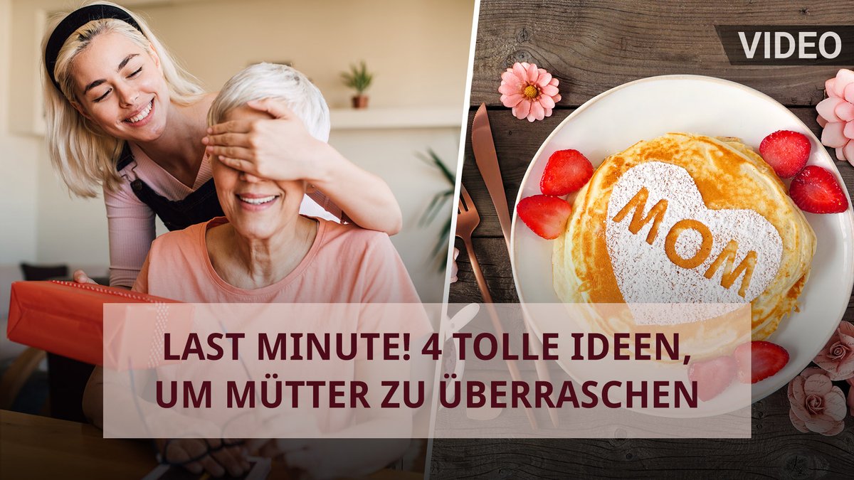 Last Minute! 4 tolle Ideen, um Mütter zu überraschen Last Minute! 4 tolle Ideen, um Mütter zu überraschen