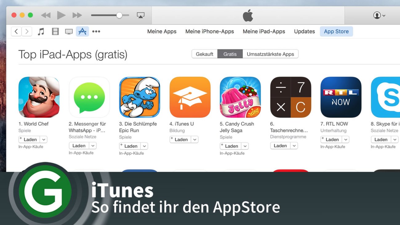 iTunes: So findet ihr den AppStore