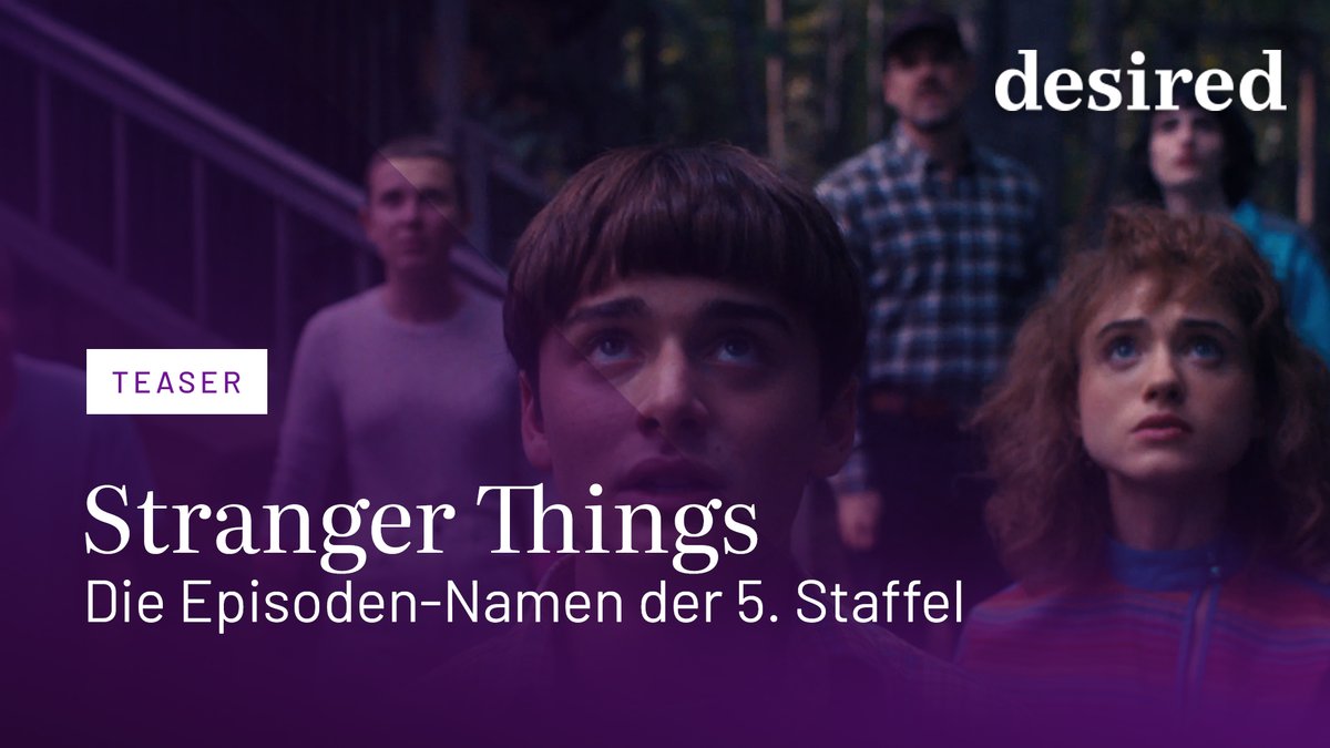 Stranger Things - Staffel 5 - Die Namen aller Episoden | Offizieller Teaser Stranger Things - Staffel 5 - Die Namen aller Episoden | Offizieller Teaser