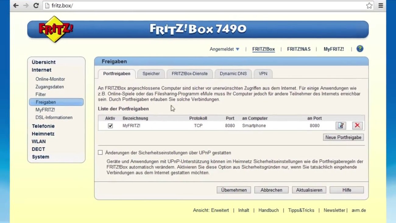 VPN mit der Fritzbox - AVM erklärt