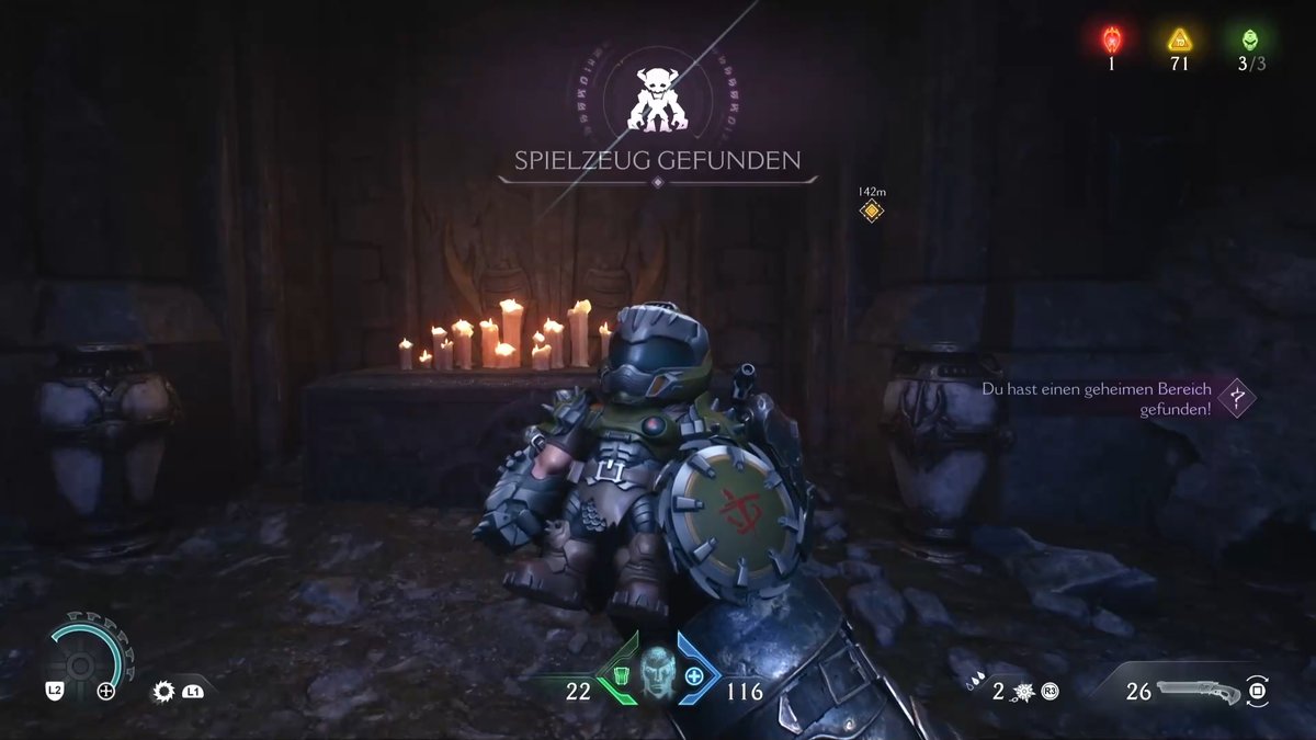 Doom The Dark Ages: Lila Schlüssel und Spielzeug "Slayer" - Fundort Doom The Dark Ages: Lila Schlüssel und Spielzeug "Slayer" - Fundort