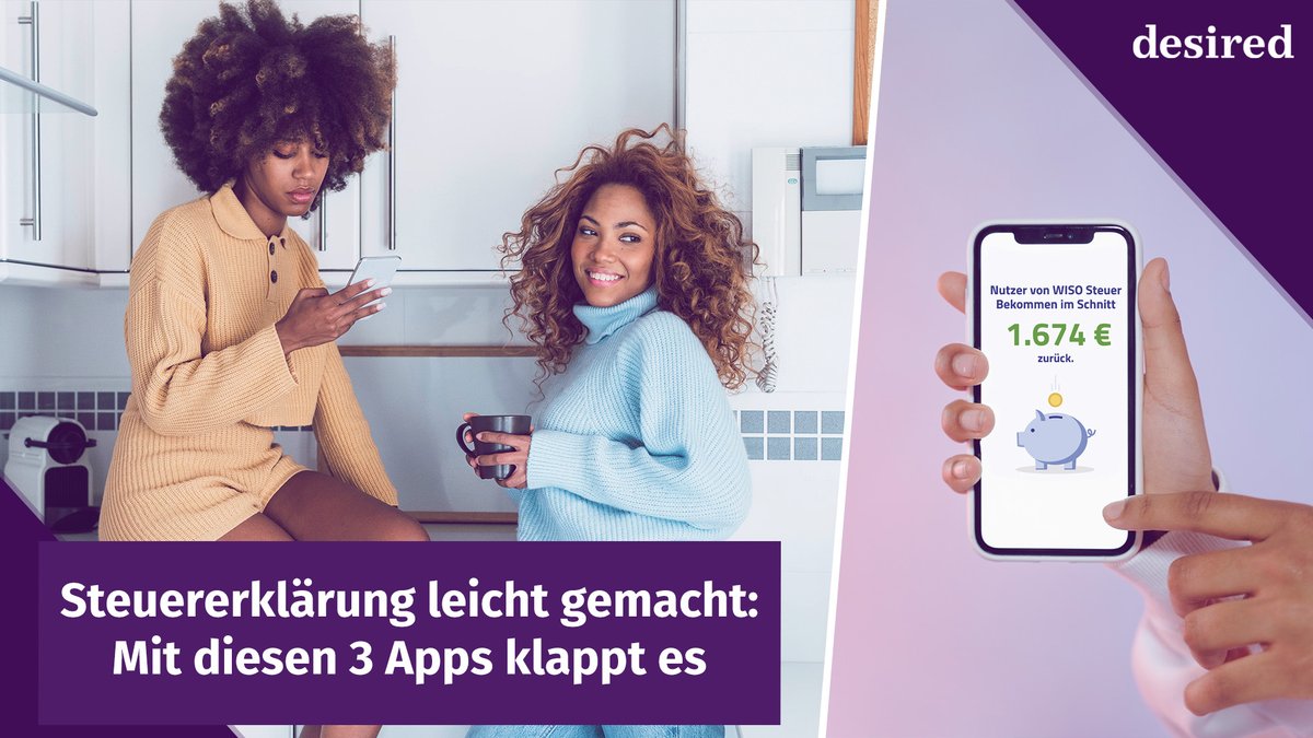 Steuererklärung leicht gemacht: Mit diesen 3 Apps klappt es