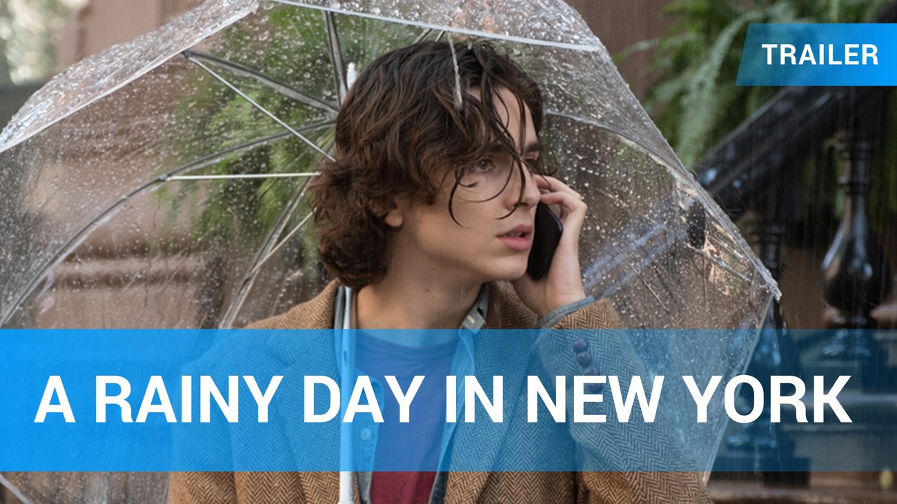 A Rainy Day in New York - Trailer Deutsch