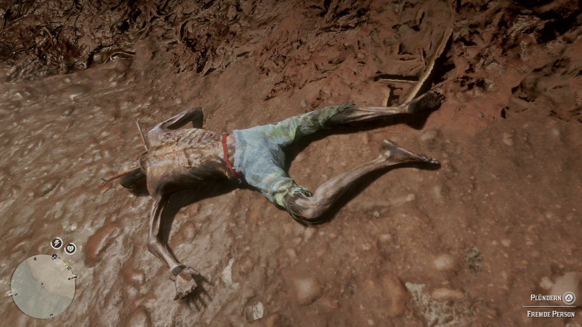 Red Dead Redemption 2: Der tote Sklave am Flussufer