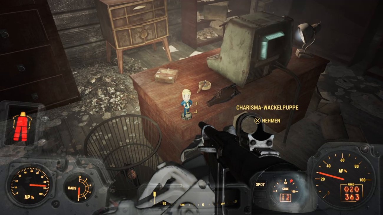 Fallout 4: Charisma-Wackelpuppe - Fundort