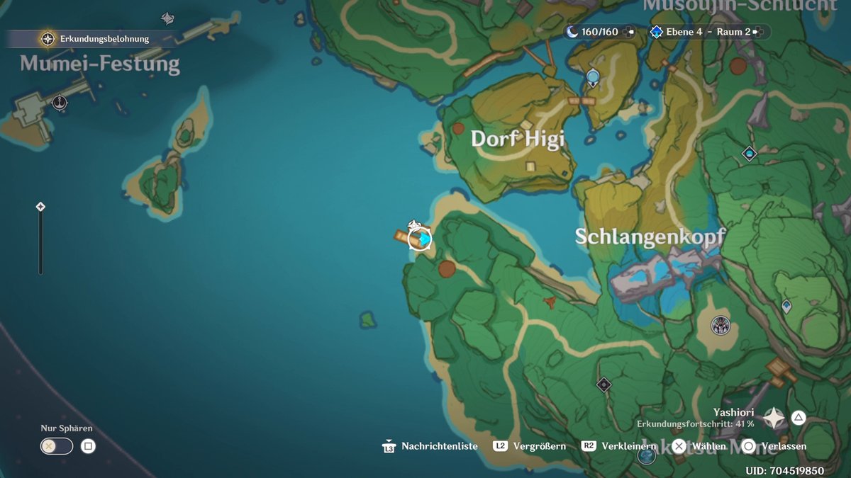 Genshin Impact: Elektroculus #18 in Yashiori - Fundort Genshin Impact: Elektroculus #18 in Yashiori - Fundort