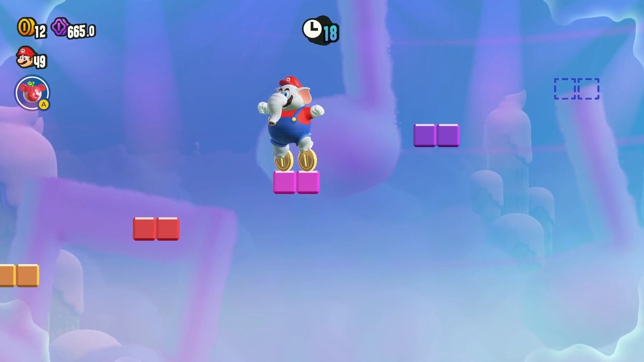 Super Mario Bros. Wonder: W2-6 Das perfekte Timing