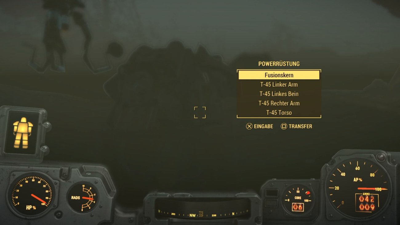 Fallout 4: T-45 Powerrüstung (See) - Fundort