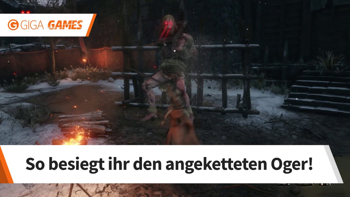 Sekiro - Shadows Die Twice: Bosskampf gegen den angeketteten Oger