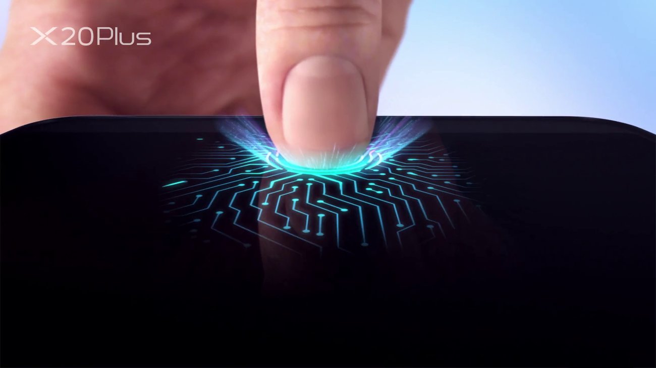 Vivo X20 Plus: Das erste Smartphone mit Fingerabdrucksensor im Display