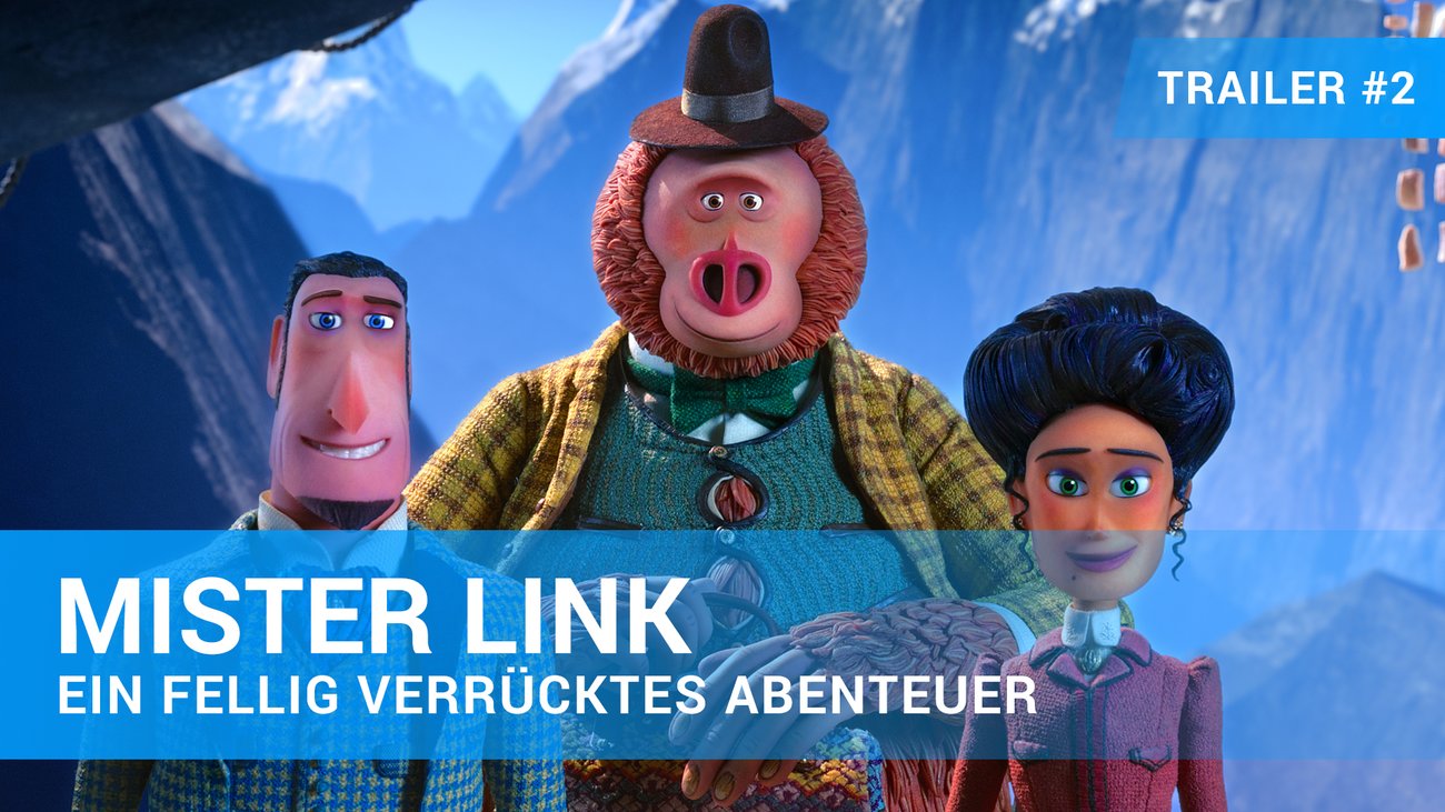 Mister Link - Ein Fellig verrücktes Abenteuer - Trailer 2 Deutsch