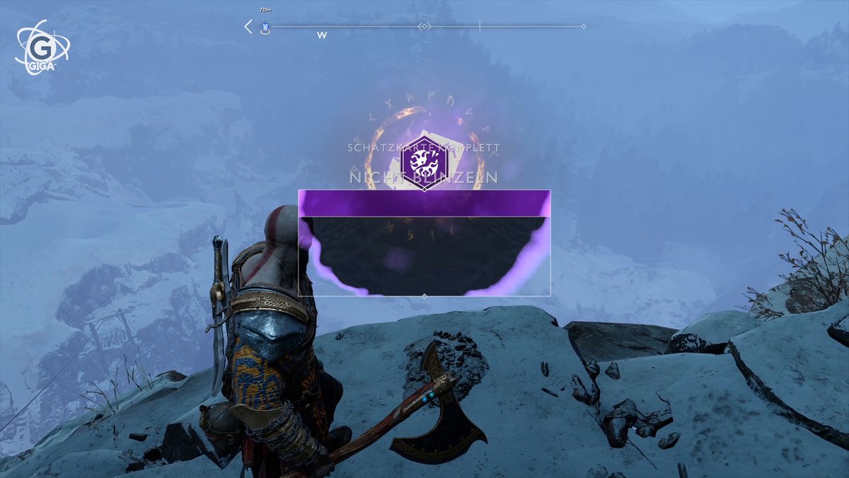 God of War: Schatzkarte - Nicht blinzeln - Fundort des Schatzes