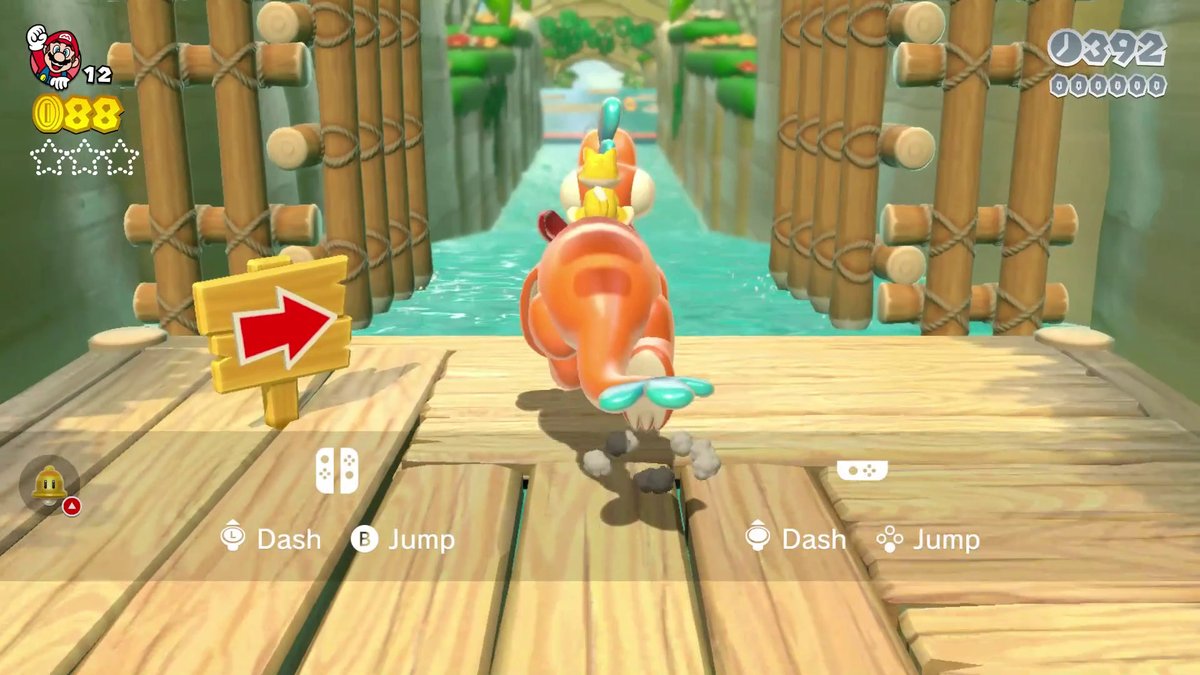 Super Mario 3D World | Welt 1-4 (Alle Sterne & Stempel-Fundort)