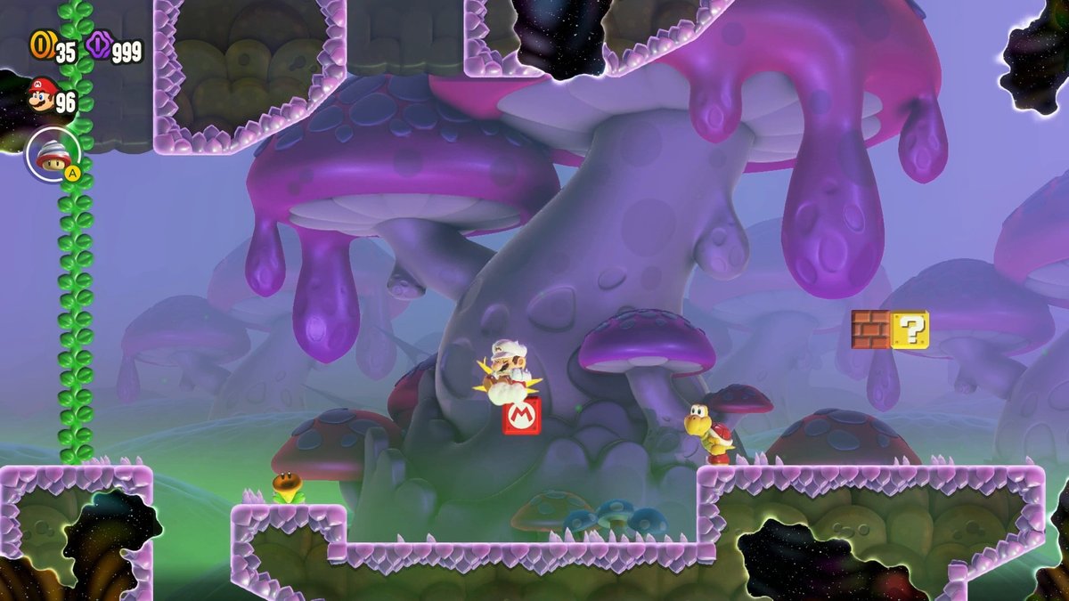 Super Mario Bros. Wonder: W5-4 Düstermaterie – Berühren verboten