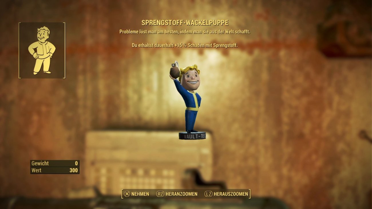 Fallout 4: Sprengstoff-Wackelpuppe - Fundort