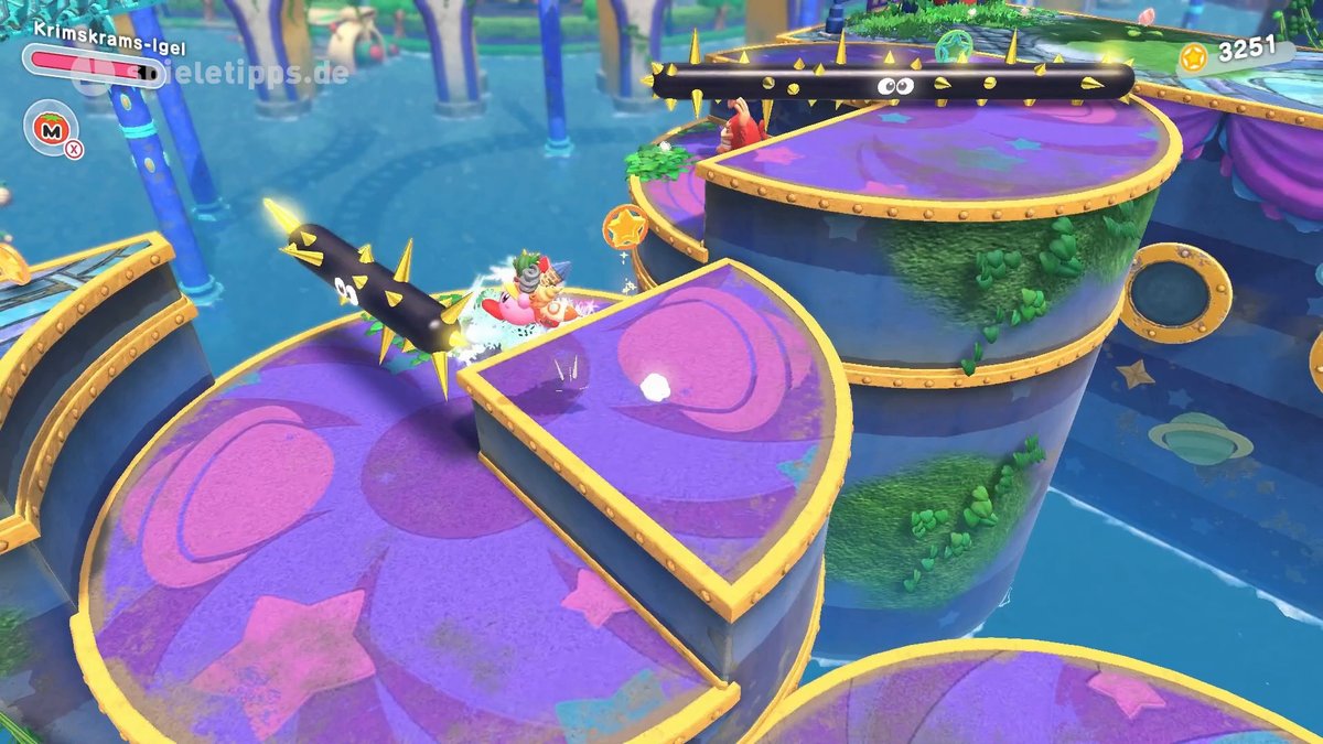 Kirby und das vergessene Land | Level 3-1: Willkommen in Wundaria - Lösung