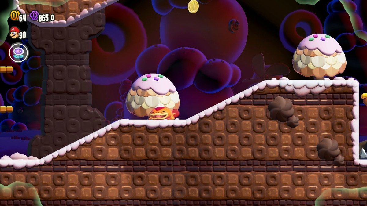 Super Mario Bros. Wonder: Blüteninseln-7 Nimmersatte Sagaaahs