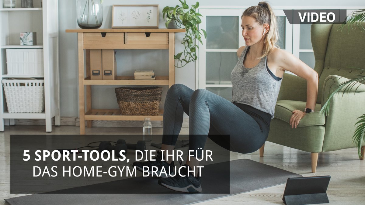 5 Sport-Tools, die ihr für das Home-Gym braucht