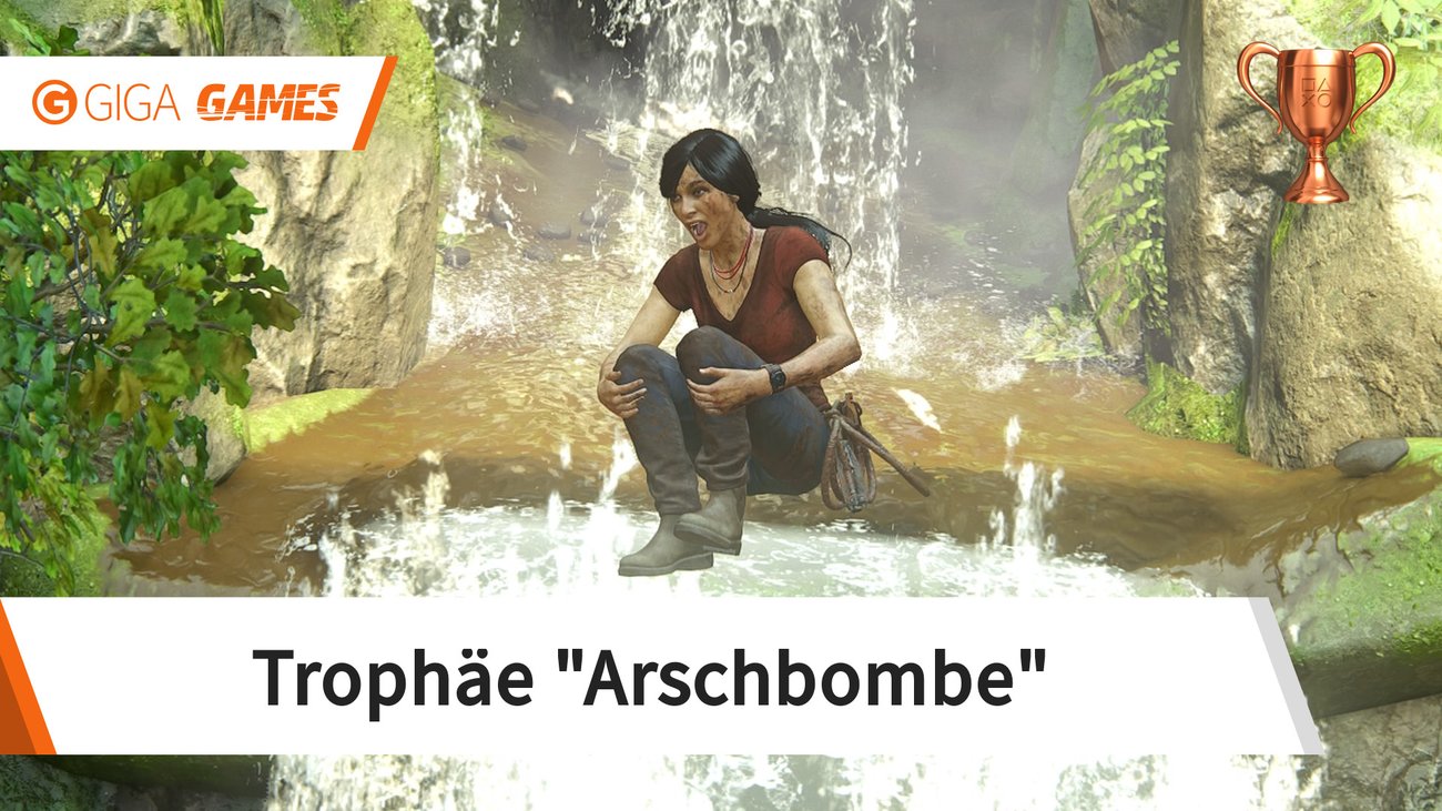Uncharted - The Lost Legacy: Trophäe "Arschbombe" freischalten