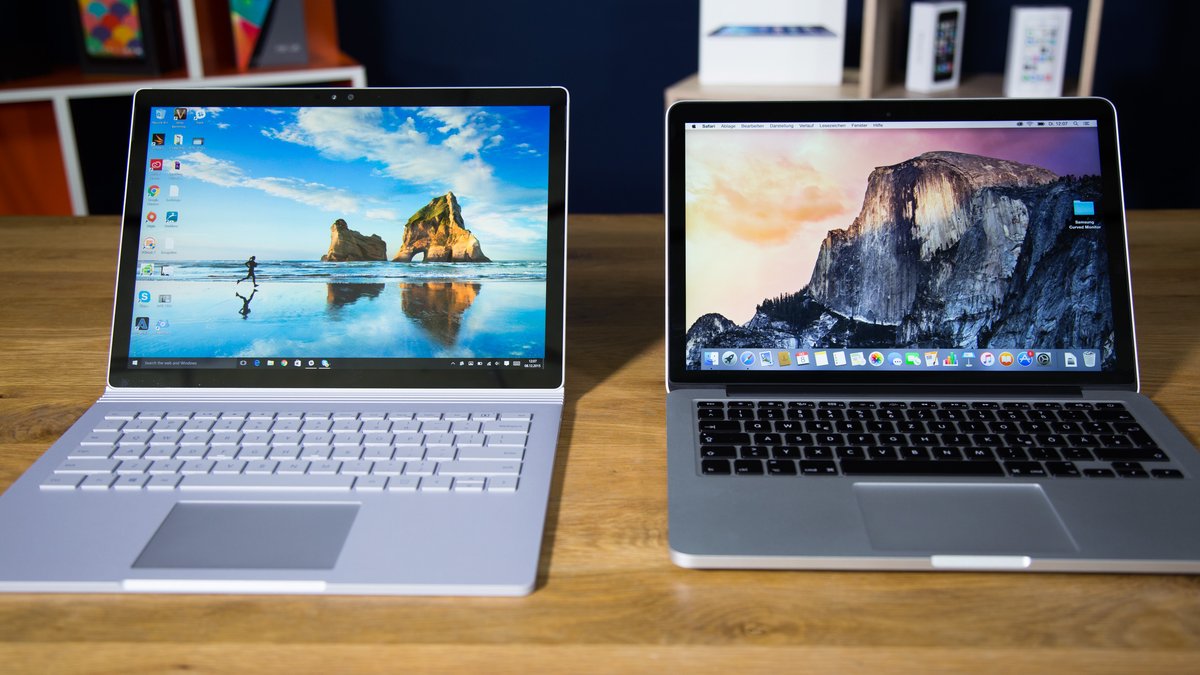 Surface Book vs. Macbook Surface Book vs. Macbook